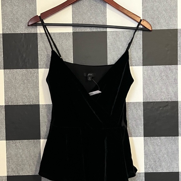NWT J Crew velvet top size small - Picture 4 of 4